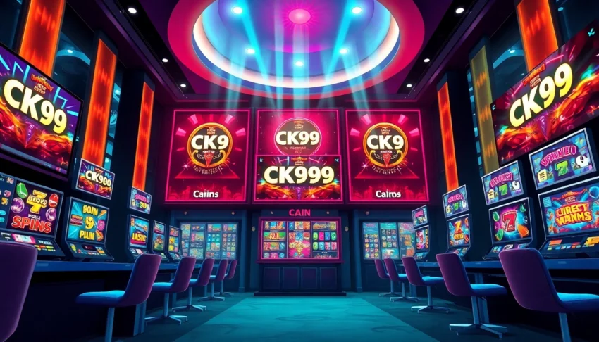 Engaging scene of players enjoying CK999 game at a modern online casino platform, showcasing the vibrant interface and exciting gameplay.