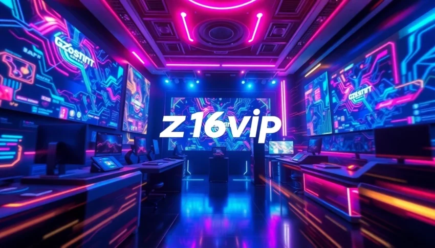 Engaging z16vip online gaming platform with vibrant interface and dynamic gameplay action