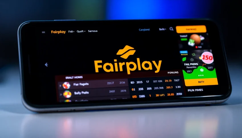 Fairplay sports betting platform login page showcasing vibrant colors and user-friendly design for seamless betting experience in India.