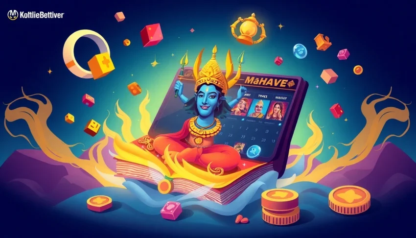 Mahadev book betting platform interface highlighting secure login, sports and casino options,