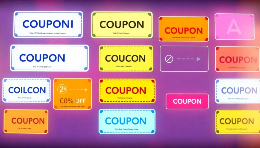 Effective online platform showcasing coupon codes for savings and discounts in a user-friendly