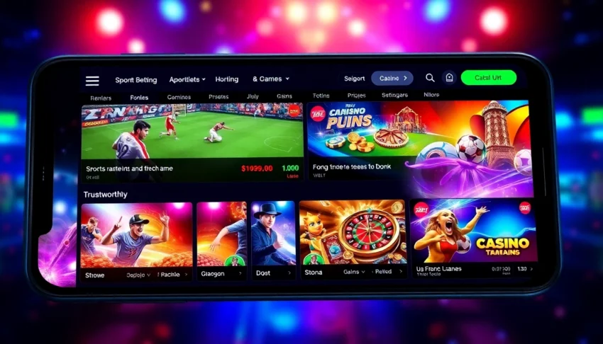 Kheloyar platform displaying sports betting and casino games, emphasizing secure online